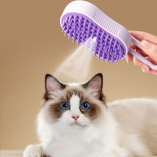 Cat Grooming Spray & Massage Comb - WellFurr