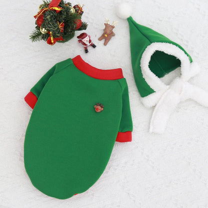 Dog Christmas Pet Supplies Clothes - WellFurr