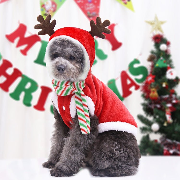 Dog Christmas Pet Supplies Clothes - WellFurr
