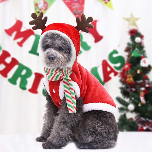Dog Christmas Pet Supplies Clothes - WellFurr