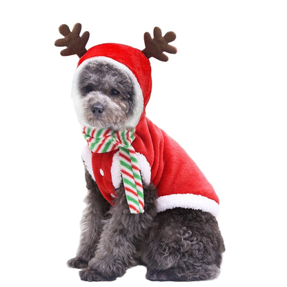 Dog Christmas Pet Supplies Clothes - WellFurr