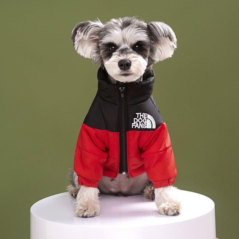 Dog Face Winter Cotton Coat - WellFurr
