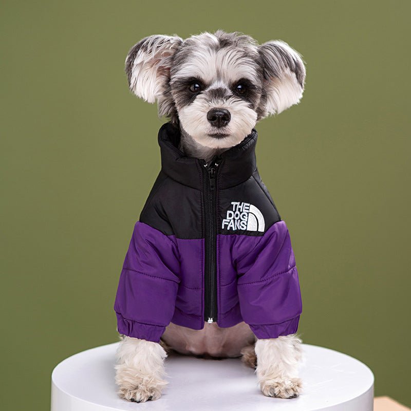 Dog Face Winter Cotton Coat - WellFurr