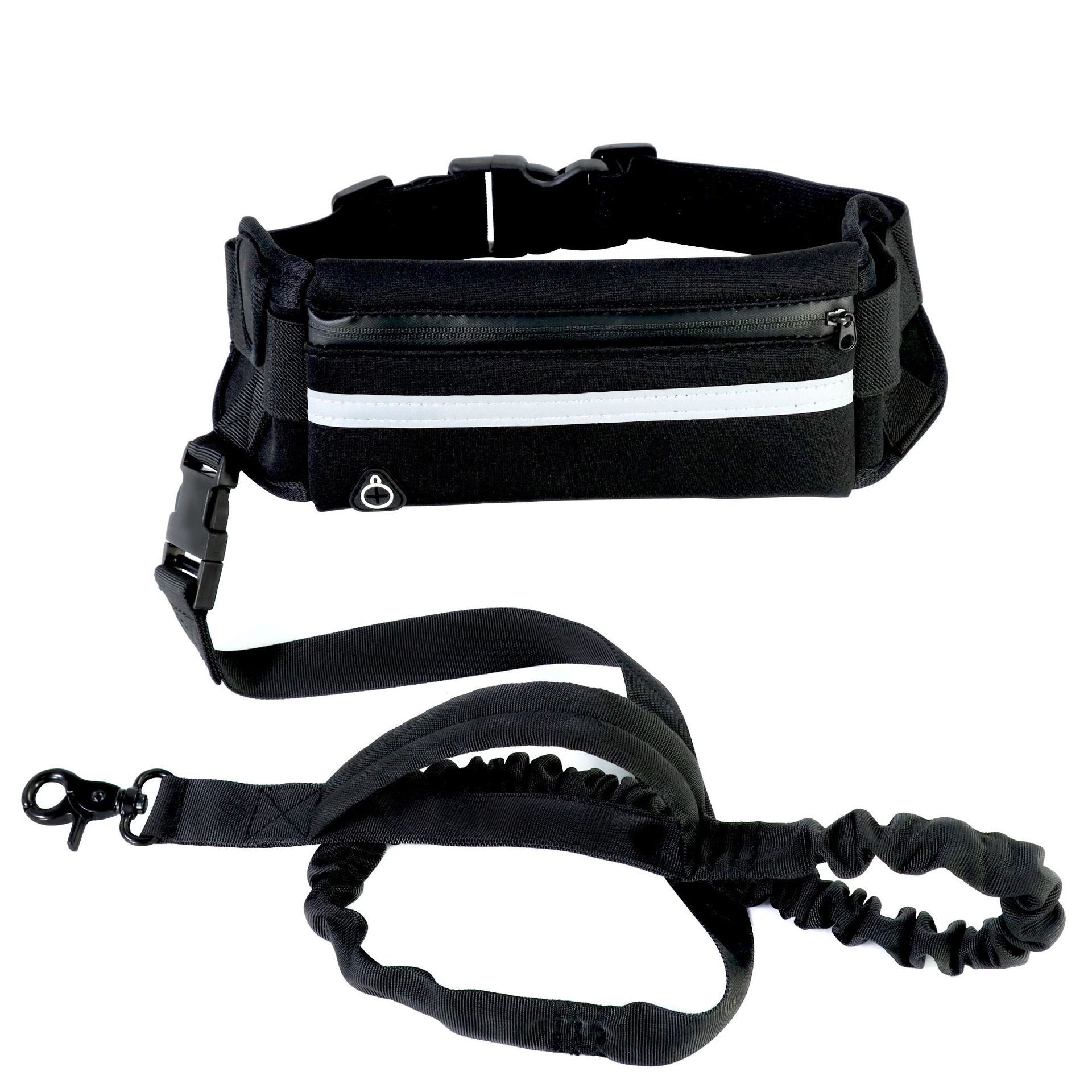 Hands - Free Dog Leash with Bungee & Waist Belt for Large Dogs - WellFurr