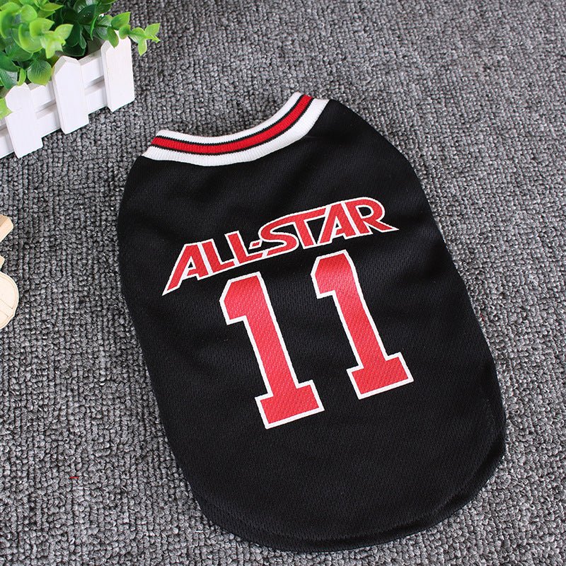 Hot World Cup Ball Spring And Summer Dog Vest Pet Supplies - WellFurr
