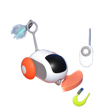 Interactive Remote Cat Toy Car - WellFurr