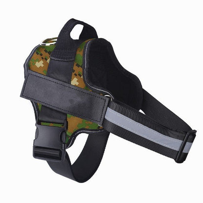 Personalize NO PULL Reflective Breathable Adjustable Dog Harness - WellFurr