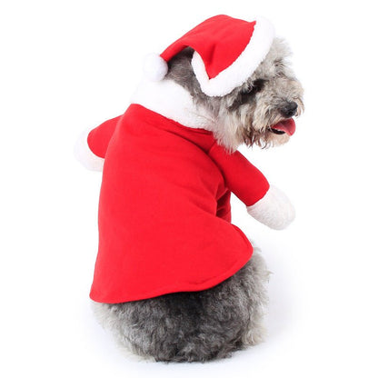 Pet Christmas Decoration Standing Costume Costume - WellFurr