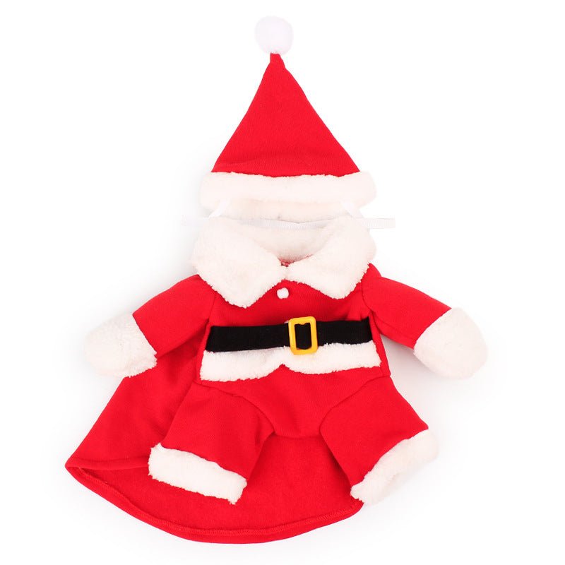 Pet Christmas Decoration Standing Costume Costume - WellFurr
