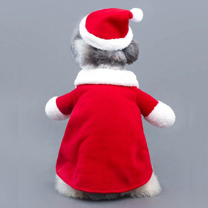 Pet Christmas Decoration Standing Costume Costume - WellFurr