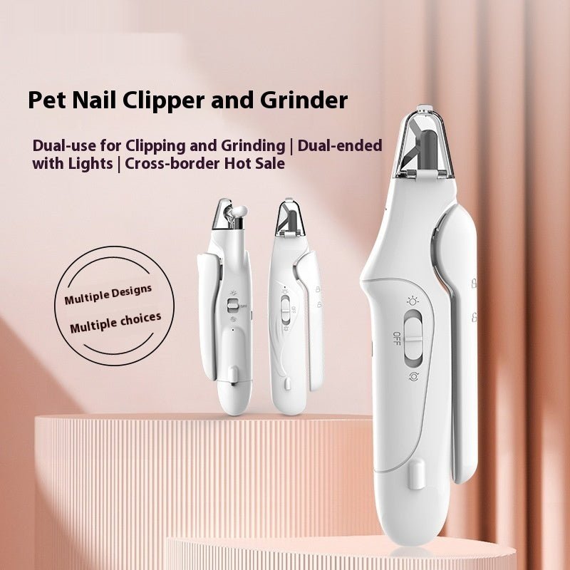 Pet Electric Nail Grinder Smart Multi - functional Two - in - one - WellFurr