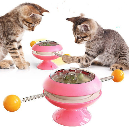 Rotatable Cat Interactive Training Toy - WellFurr